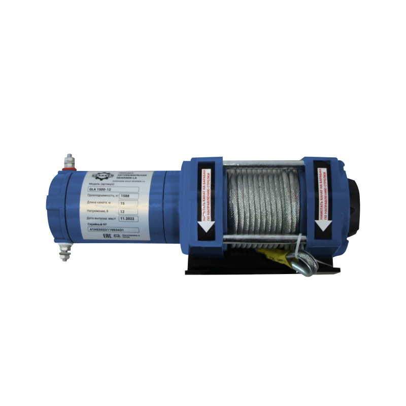 Автомобильная электрическая лебедка GEARSEN LA 2900-12 - 3