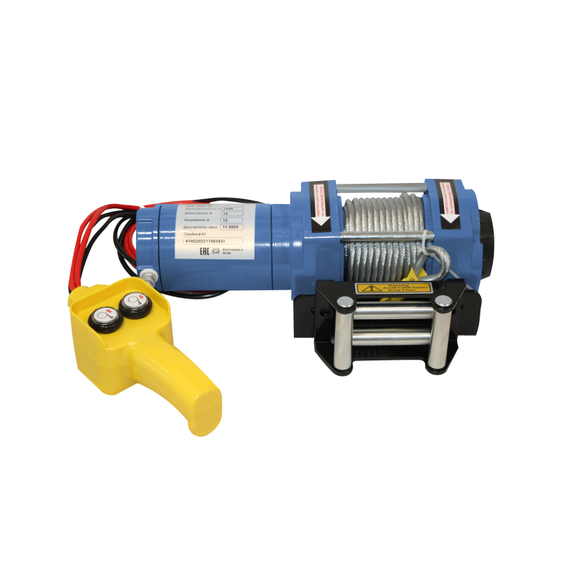 Автомобильная электрическая лебедка GEARSEN LA 2900-12 - 1